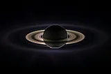 Saturn’s Rings are Made of a Broken-Up Moon