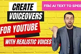 Use Fliki ai to Create Realistic Voices for Youtube Videos