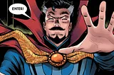 The Death of Doctor Strange-Being murdered doesn’t stop the Sorcerer Supreme