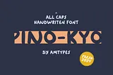 Pinokyo Font