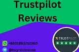 Buy Trustpilot Reviews — 100% Non-Drop Reviews