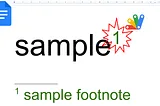 Managing Footnotes on Google Documents using Google Apps Script