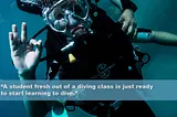 Causes and solutions for the high dropout level in the scuba diving industry