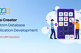 Custom Application Development — Zoho Creator