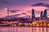 Baku, Azerbaijan: Greetings from Sunny and Yaxşı City!