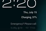 Nexus 7 Lock Screen At First Boot