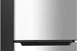 BANGSON 7.1 Cu.Ft Apartment Size Refrigerator with Freezer, Kitchen Fridge with Bottom Freezer, 2 Doors, 5 Settings Temperature Adjustable,Silver