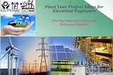 The best final year project ideas for electrical engineering students