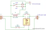 Power control unit for testing