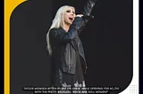 Taylor Momsen Become a Batgirl After Bitten by Bat Live on Stage