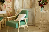 Create a Unique Shabby Chic Living Room