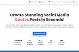 Best AI-based Content Generator for Stunning Social Media Posts