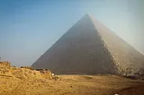 Why did the Egyptians stop building pyramids?