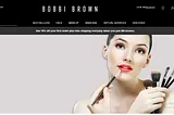 BOBBI BROWN WEBSITE CLONE