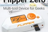 IMAGE: A capture of the home page of Flipper Zero, a multi-tool hacking device for geeks