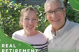 Couple Lori and Daniel Winegarden take a selfie in front of their home.
