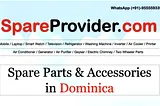 Spareprovider’s Lists of Spare Parts and Accessories in Dominica