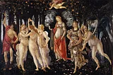 The Primavera: The Divine Dance of Zephyr, Chloris, and Flora.