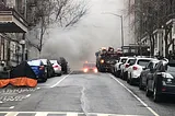 Manhole Explodes Near Columbia University