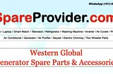 WESTERN GLOBAL GENERATOR SPARE PARTS & ACCESSORIES