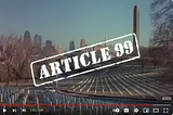 Screen shot of a movie called Article 99