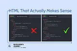 The Semantic HTML Cheat Sheet for Humans and Bots