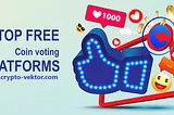 #SEKTOR TOP Token Voting Platforms with Free Listing