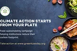 This food sustainability campaign is fighting climate change with diet change