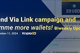 Send Via Link campaign and “Gimme more wallets” Update — September 11, 2024