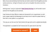 Fake Camera Kik iOS [iPhone][2021]