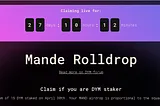 🔗🆓 Mande Network Airdrop ⚠️ Claim your Free Tokens🚀