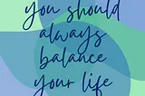 Embracing Balance: A Path to Well-Being with “The Balanced Life”