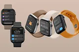 Mockups of the MetaMask app for Apple Watch