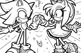 Sonic Coloring Pictures