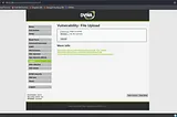 Dvwa File Upload Vulnerabilities