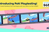 Poki at GDC 2024: Introducing Poki Playtesting