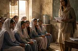 A hot, worn classroom in rural Balochistan where schoolgirls sit listening during a training session, showing determination despite difficult conditions. Balochistan, Pakistan, Arbab Naseebullah Kasi, Arbab, USAID