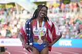 How I Was Guided to the First EVER Triple Jump Medal for an American Woman