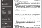 Creating a resume using HTML and CSS and saving it as a PDF