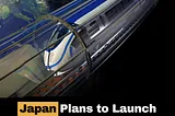 Japan plans to launch a bullet train linking earth with the moon and Mars.