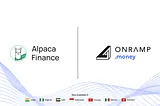 Onramp Money Enables Access to $ALPACA Token for DeFi Enthusiasts Worldwide