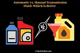 Does it matter if you put automatic transmission fluid in a manual transmission?