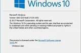 Windows 10 Build 17134.165 changelog with offline download link