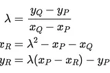 The end game of MSM-batch affine in elliptic curve point addition