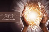 A woman of ethnic origin grasping tightly onto small sparks of light, representing a powerful and impactful force.