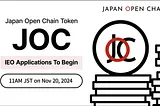 Japan Open Chain to launch Initial Exchange Offering (IEO) for native token “JOC”