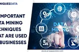 Outsourcing data Mining — Uniquesdata