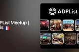 The first ADPList Meetup in Paris @ Café Oz