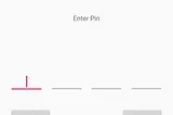 Create your own customized pin code layout in 3 simple steps