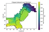 Clip Netcdf data from  shapefile using rioxarray and geopandas